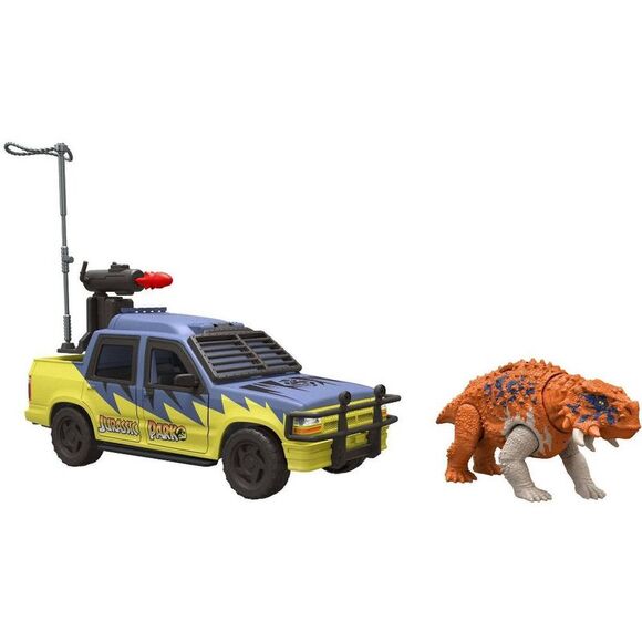 Jurassic World Other - Jurassic World - Jurassic Park Track & Explore Vehicle Set Blue
